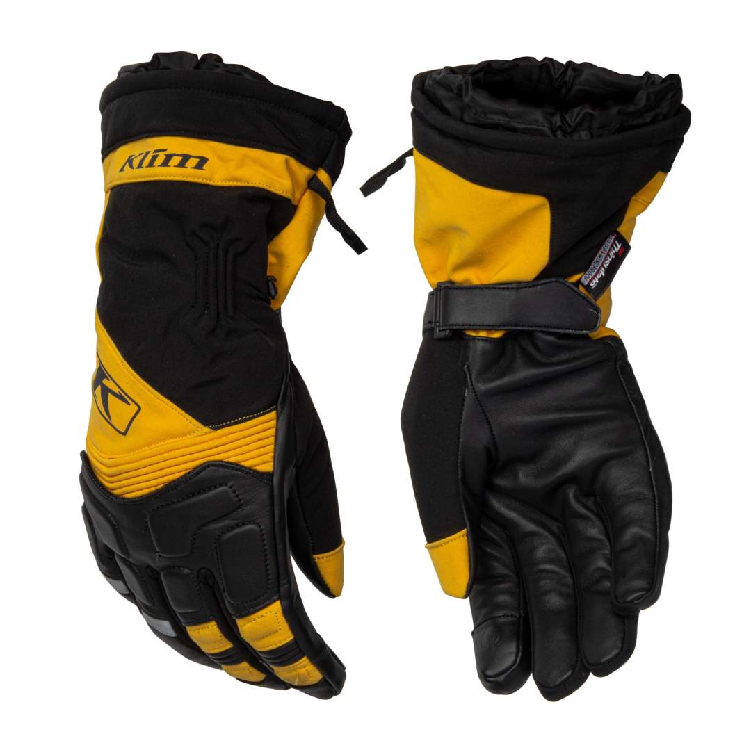 Перчатки для снегохода KLIM Elite №1 yellow (XL)