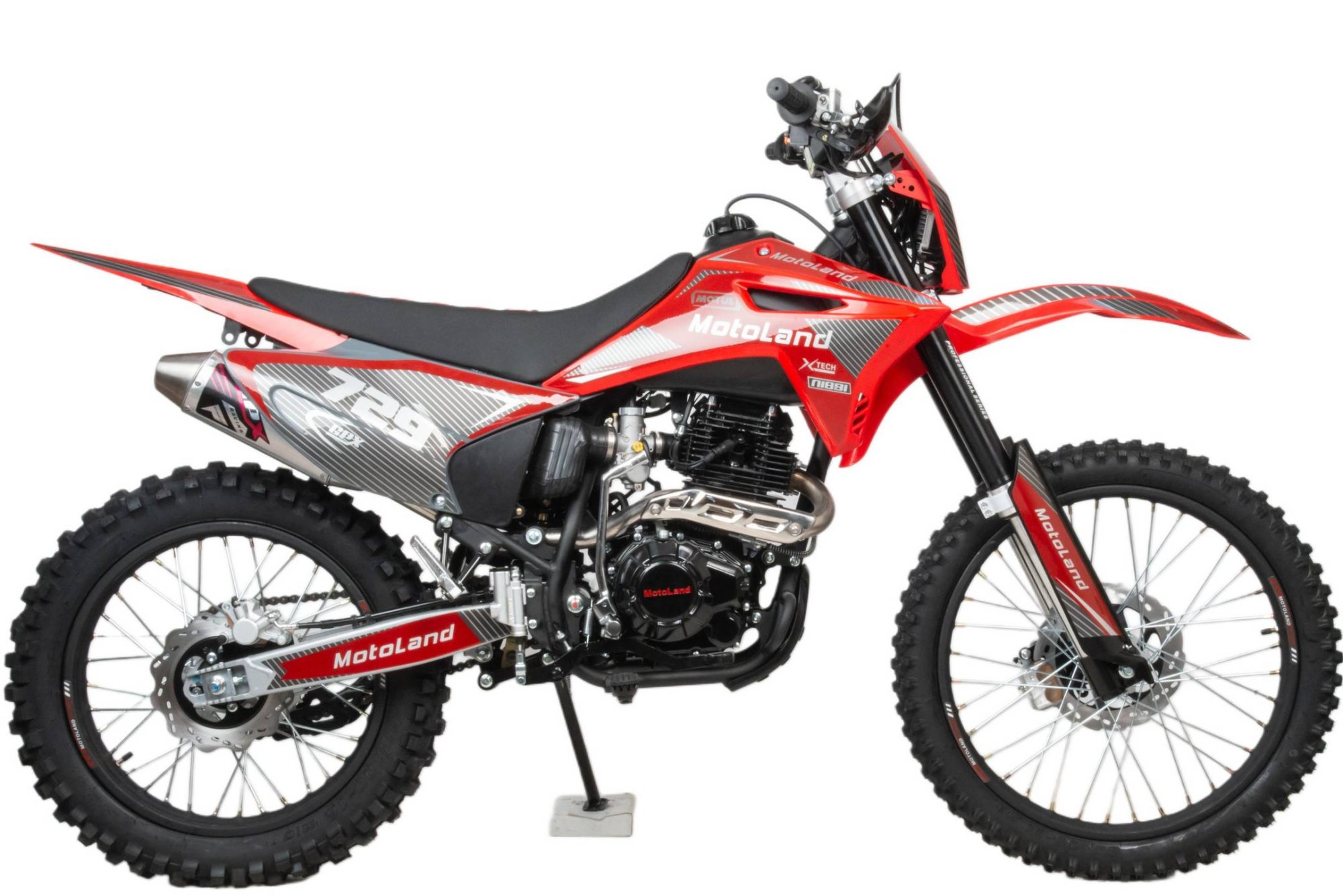 Мотоцикл Кросс Motoland Sport 300 R красный (175FMM)